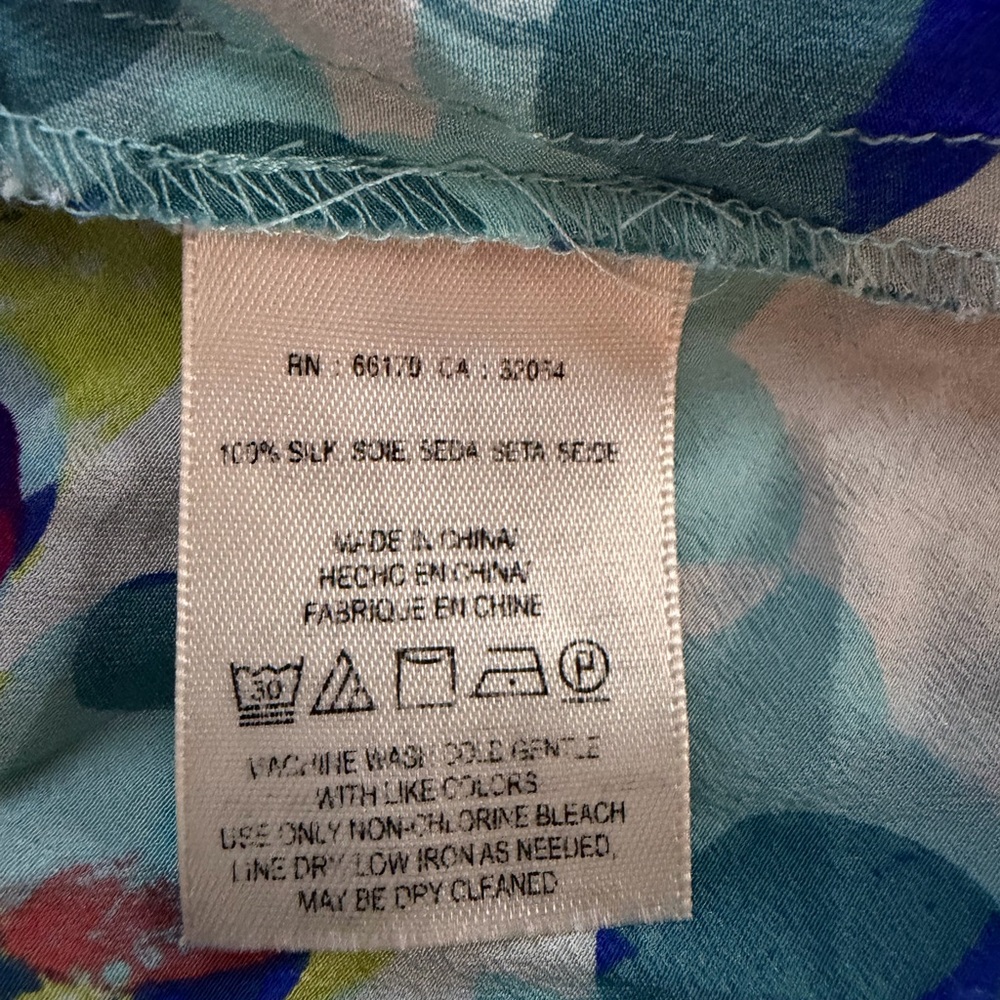 Anthropologie Maeve Multicolor Polka Dot Silk Camisole - Picture 4 of 5